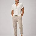 Cedran Textured Shirt & Trouser Set