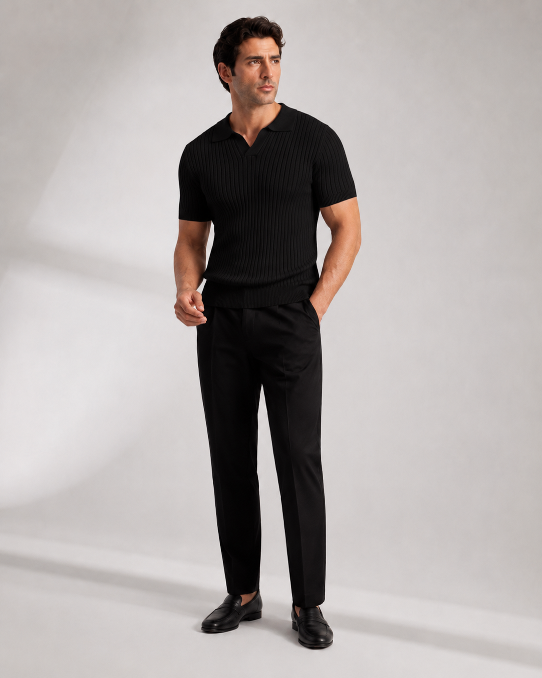 Florence - Ribbed Cotton Polo