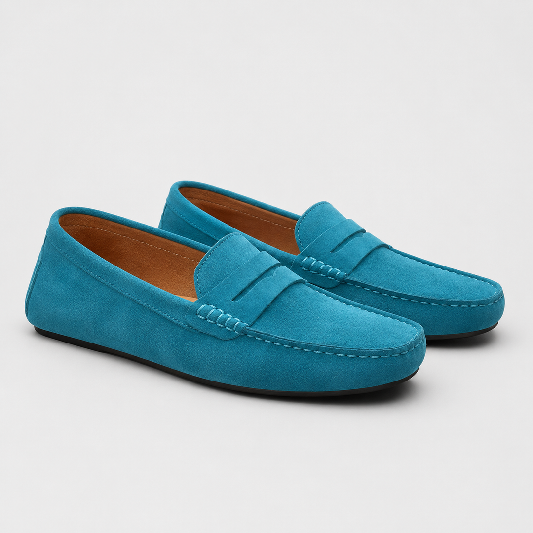 Cedran Suede Driver Loafers