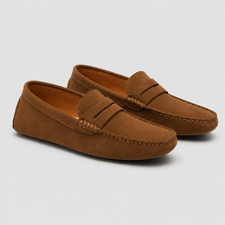 Cedran Suede Driver Loafers