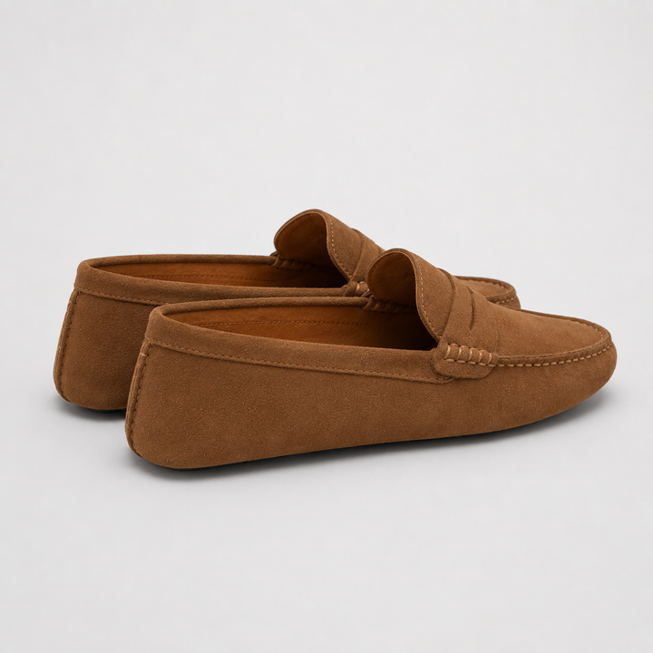 Cedran Suede Driver Loafers