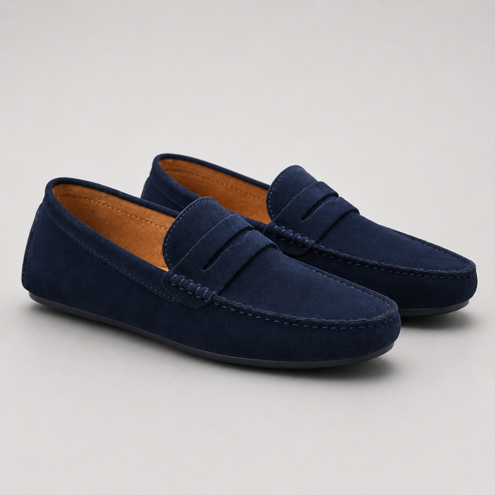 Cedran Suede Driver Loafers